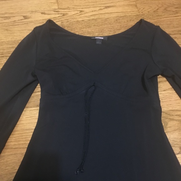 Express long sleeve black dress - Picture 5 of 7